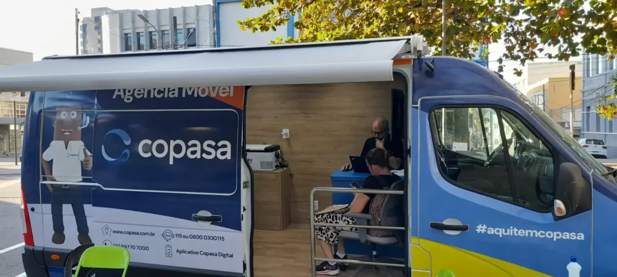 Agência Móvel da Copasa retorna a Lavras