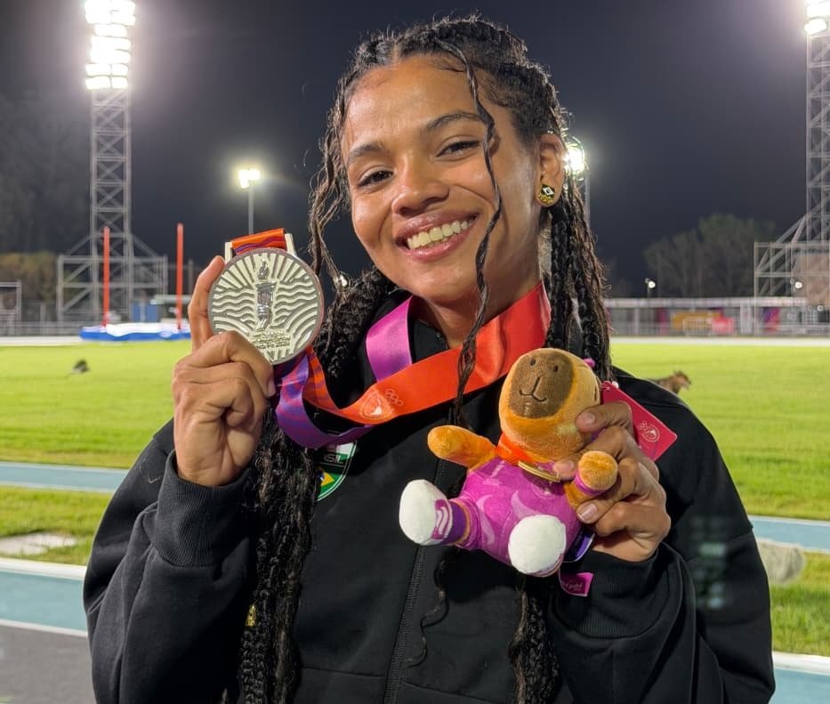 Jaíny Suelen é prata nos Jogos Sul-Americanos